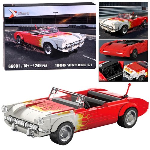 Stavebné bloky auto klasický hot rod roadster 249ele