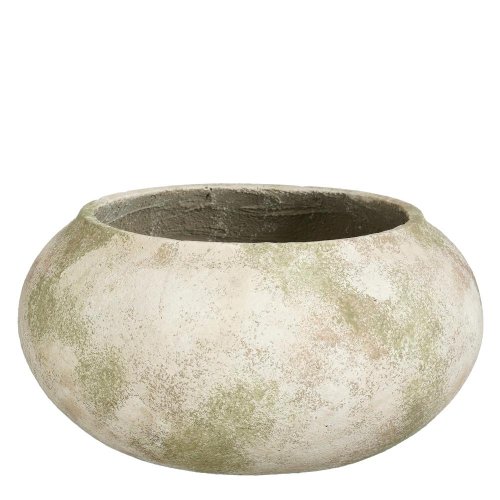 Misa mica gregory zelená/cement v18,5xd37,5cm