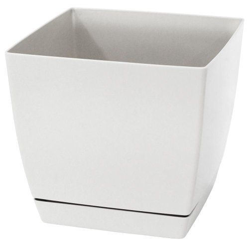Dukp210 kvetináč coubi biely 21x21xh19,2cm/6l - Jesenné dekorácie
