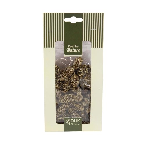 Pinecone birch nature 10x5x22cm 50gr