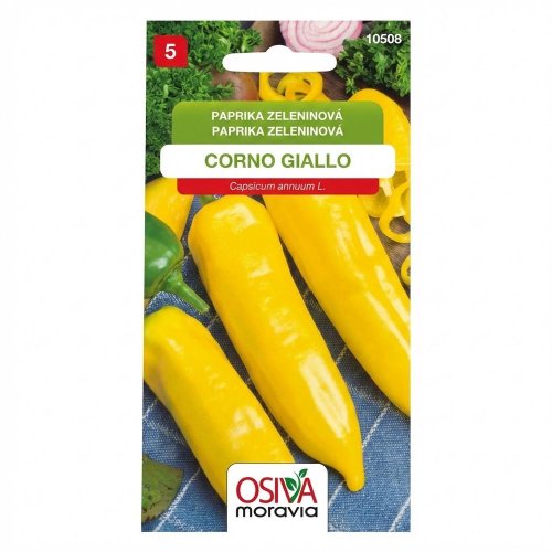 Paprika corno giallo 0,5g - Veľkonočné ozdoby