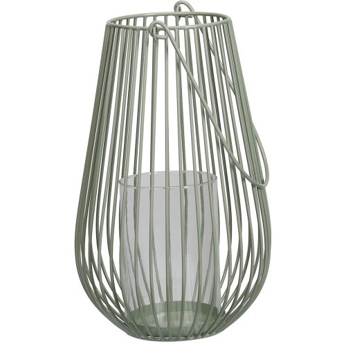 Lampáš kov olivovozelený  21x21/v34,5mm - Lampáše