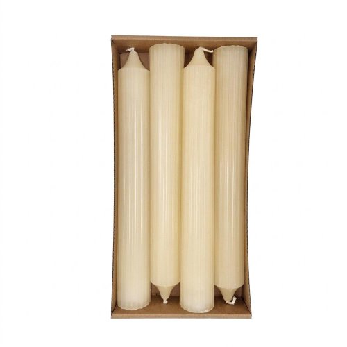 Kónická 4-pack ryflowana krém 3,5x25,5cm,bal.4ks