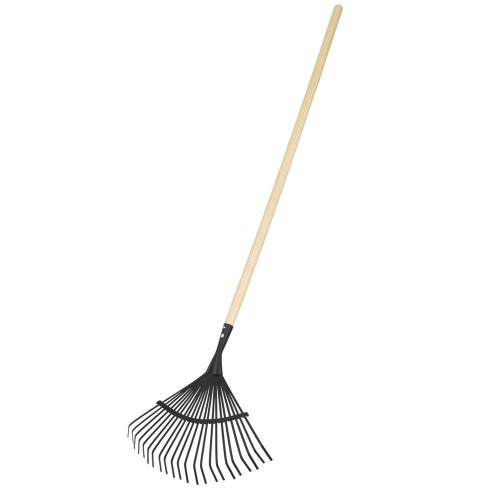 Hrable na lístie s drev rukov. 150cm