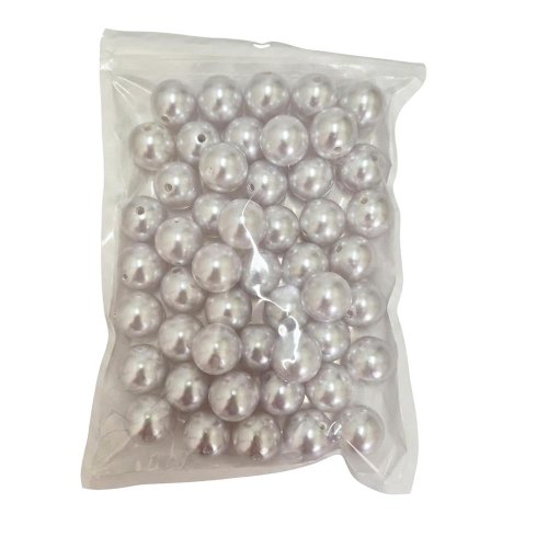 Perličky biele 20mm/200g - Veľkonočné ozdoby