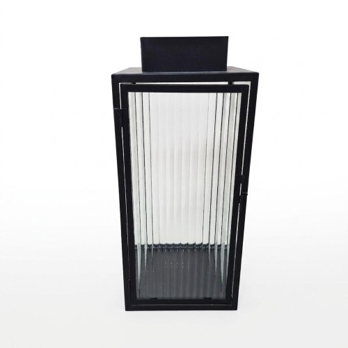 Lampáš kov veľký čierny/ 20x20/v40cm - Lampáše