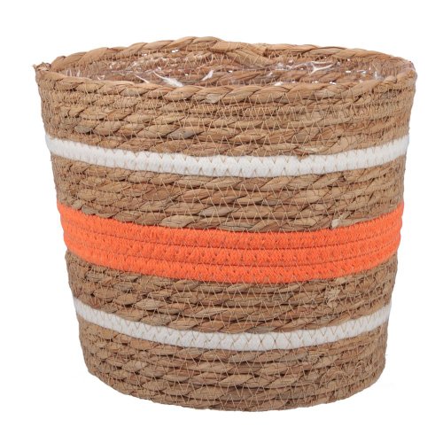 Obal ratan pruhy natur 22x19cm - Veľkonočné ozdoby