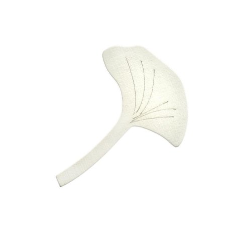 Suš. list ginko biely s/10 8x6x0,3cm - Lampáše
