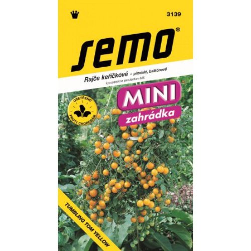 Rajčiak kríč tumbling tom yellow 10s - Umelé kvety