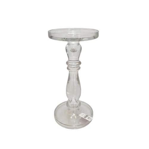 Svietnik sklo pr.13/v27cm - Vianočné dekorácie a ozdoby