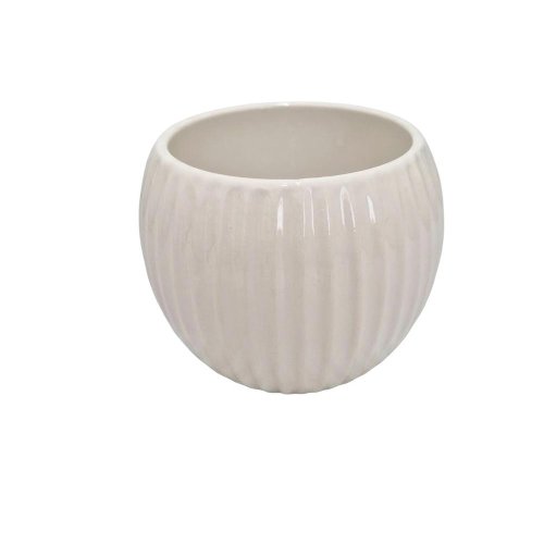 Obal guľa vzorová biala 16xv13,5cm