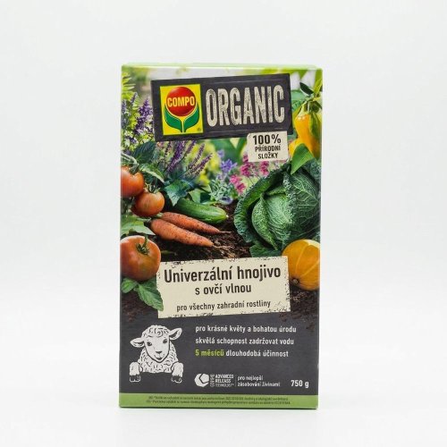 Pevná cenacompo bio uni s ovč.vlnou 750g dlhodobé - Umelé kvety