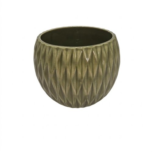 Obal guľa vzorová zelená 16xv13,5cm