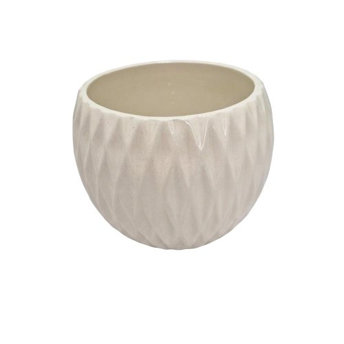 Obal guľa vzorová krémová 16xv13,5cm - Lampáše