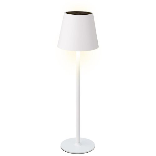 Solárna lampa biela pr.11/v37cm - Veľkonočné ozdoby