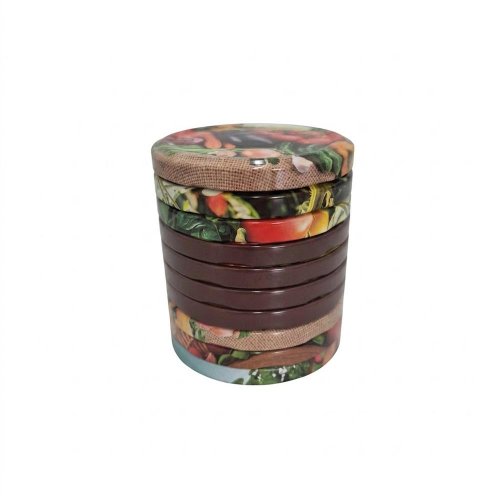 Pevná cena viečka zelenina fi82/s10 klik *1286 - Vianočné dekorácie a ozdoby