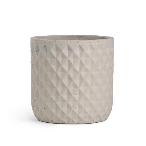 Obal cement kosoštvorec béžový 15cm