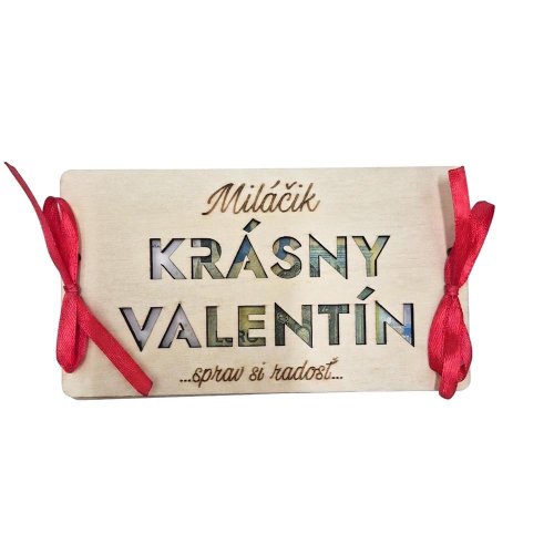 Obálka na peniaze ,,valentín,,