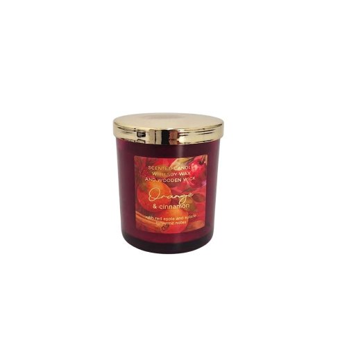 Sviečka voň v skle orange & cinnamon 220g