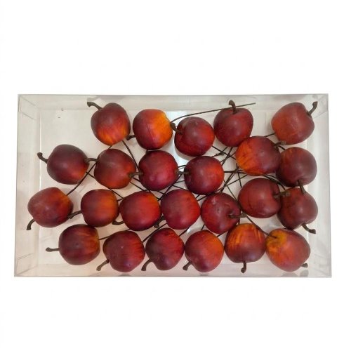 Jablká s/24 plast 3,5cm červené