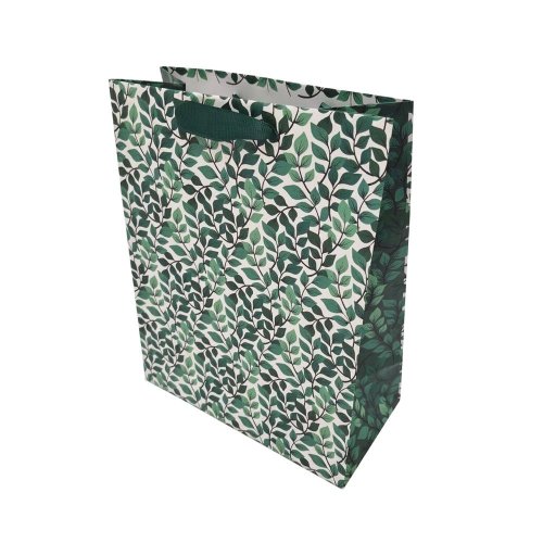 Agb1029703 taška pap. darč v25x20+10cm green garden