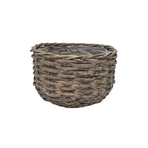 489fl/s obal prútie okrúhly sivý m 24*15cm
