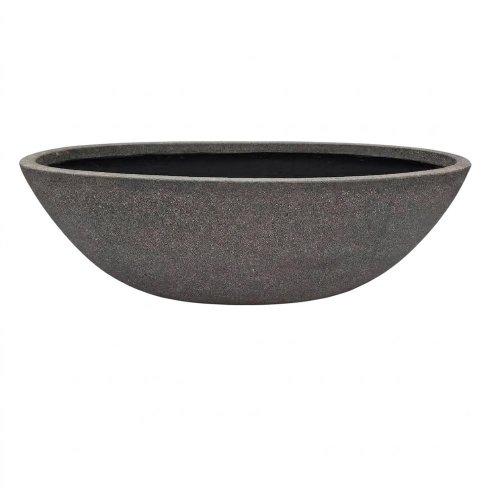 Kv-57 obal loďka umelý kameň šedá 59x29x20cm - Umelé kvety