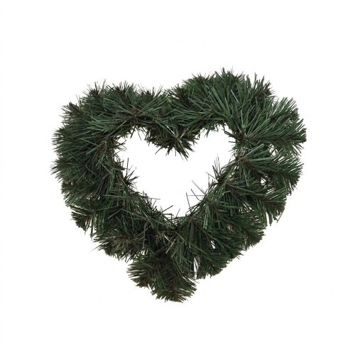 Veniec srdce prázdne mini 35x35cm - Umelé kvety