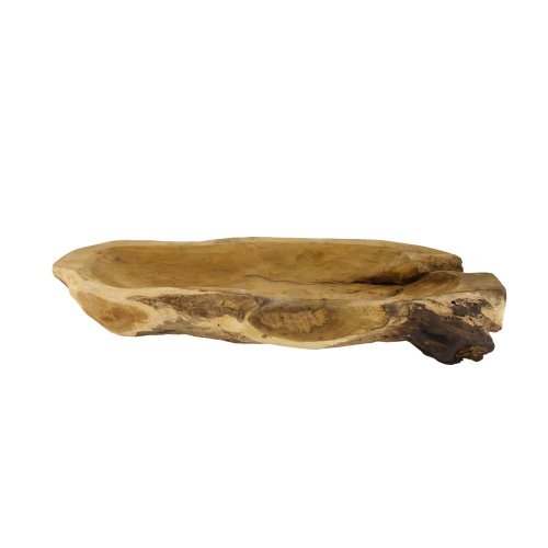 Miska z teakového dreva 58 × 18 × 8 cm