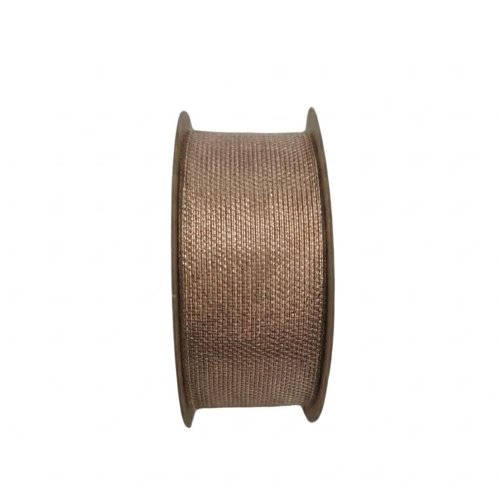 Stuha vian 3,8cm/15m ružovozlatá