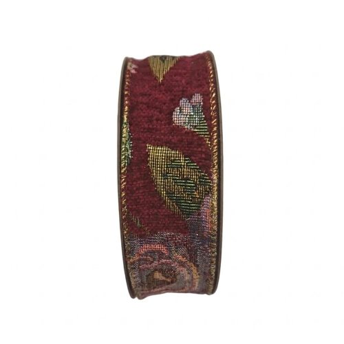 Stuha vian gobelín 4cm/10m červená