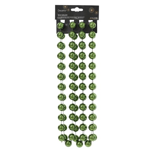 Girlanda zelená pr.0,2cm x2,7m/ polysterén
