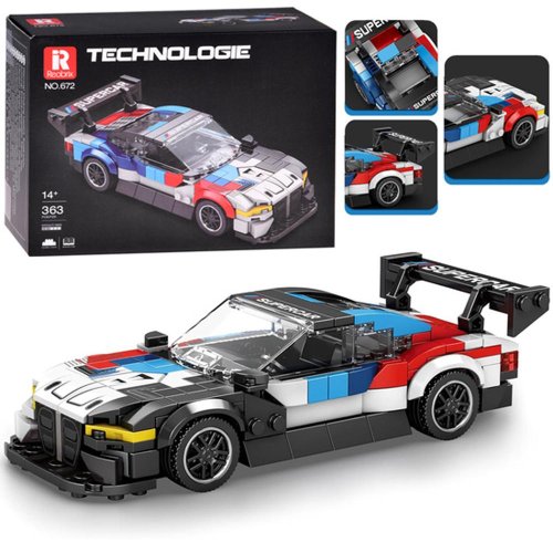 Technické bloky superauto racing lakovanie, spojler 363-dielny