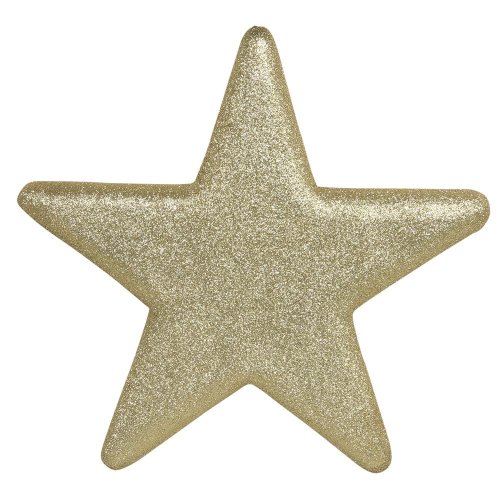 Hviezda zlatá 40cm
