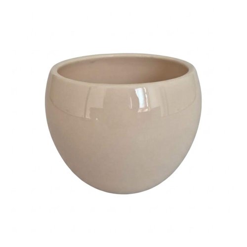 Obal guľa lesk. avorio 12,5xv10cm