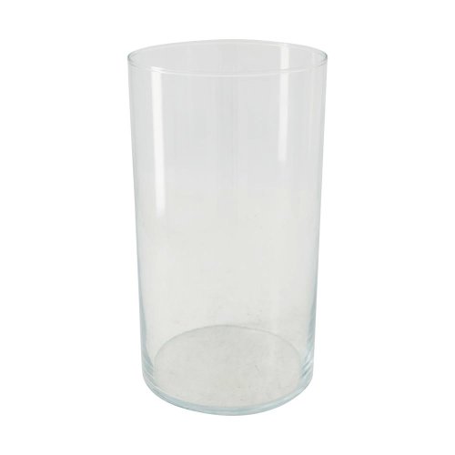 Okrúhla sklenená váza 15,5x15,5x29cm - Vianočné dekorácie a ozdoby