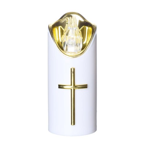 Svet. LED rico 1/23/lux 12,5 cm bielo-zlatý+bie