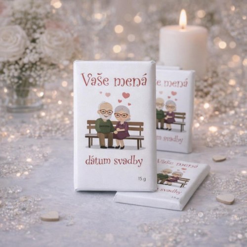 Svadobná čokoládka pre hostí 15 g