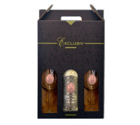 Darčekový vínny  set 3 v 1 - 70 rokov