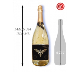 1,5  L Gold Cuvee šumivé víno so zlatom Najlepší lekár