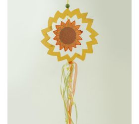Záves slnečnica jeseň . vzor 2 - 47x17x1 cm