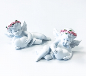 Anjel so Srdcom a Ružou