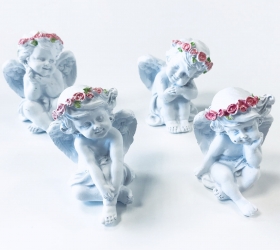 Snívajúci Anjel s Ružou