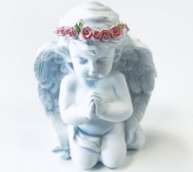 Modliaci sa Anjel s Ružou