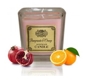 Sójové Sviečky - Granátové Jablko & Pomaranč