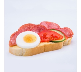 Obložený salámový chlebík