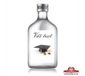 Promočná fľaštička s alkoholom 100 ml, motív P049