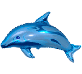 Balónik Delfín - 35cm
