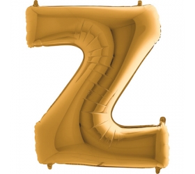 Balón písmeno Z zlaté 100 cm