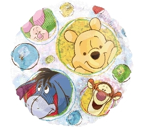 Balón Macko Pu - hlavy balený